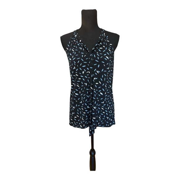 Banana Republic Black and White Sleeveless Top - Picture 3 of 5